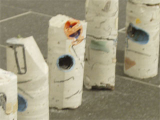 Detail of Wang Jun's cylinders