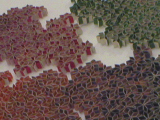 Detail of a large Kaleidoscope piece by Jennifer Yang