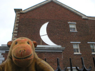 Mr Monkey spotting the roving Moon