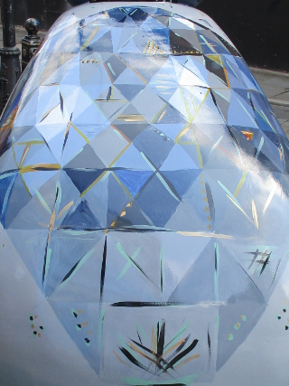 The Gherkin on Sir Norman's back