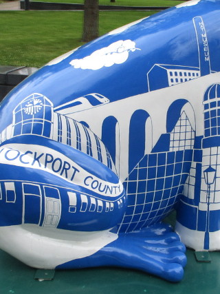 Detail of Edgeleap's right side