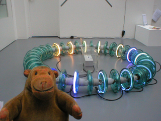 Mr Monkey looking at iEye by Richard William Wheater