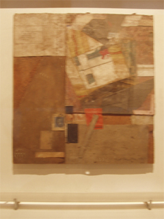 A Merz collage by Kurt Schwitters