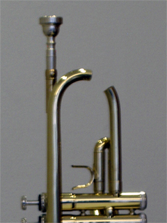 A trumpet with a deliberate error