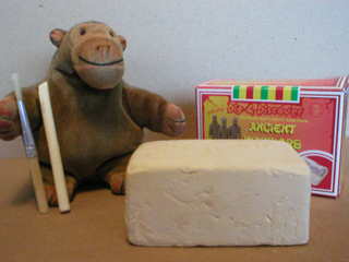 Mr Monkey with everything that came in the box