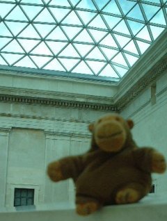 Looking at the glass roof