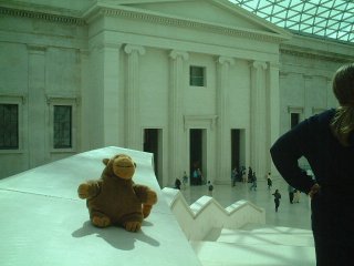 Looking towards the main entrance