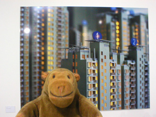 Mr Monkey in front of Urban Fiction image 8