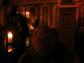 Mr Monkey inside El Torero