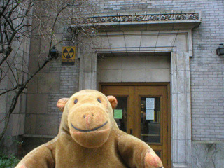 Mr Monkey at the First United Methodist Church