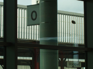 The Platform 0 platform sign