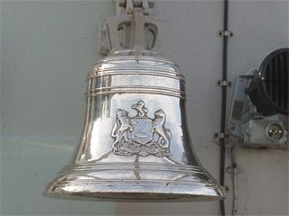 The bell of the Belfast