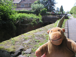 Mr Monkey looking at lock 10