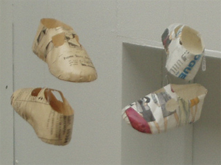 Shoes created by Jennifer Collier