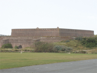 Fort Napoleon from the landward side