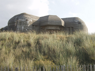 An abandoned and bricked up R671 bunker