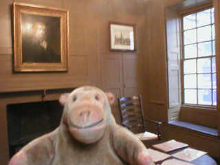 Mr Monkey in Dr Johnson's parlour