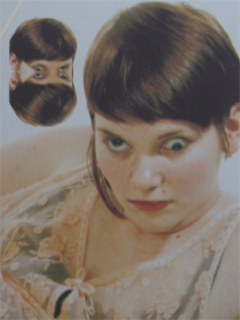 A close up of a Heather Williams digital print