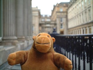 Mr Monkey in Royal Exchange Square