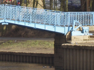 The drawbridge over the Foss