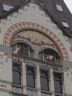 The facade of the Wittehuis