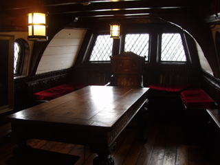 The Great Cabin of the Golden Hinde