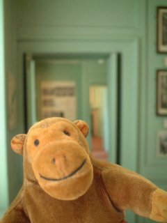 Mr Monkey inside Hogarth's house
