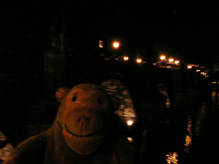 Mr Monkey looking at Charles Bridge