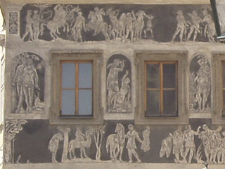 Decoration on the House of the Minute