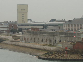 The Submarine Escape Training Tower in Gosport