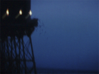 A deserted pier in the Interval II video