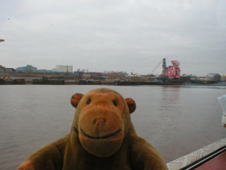 Mr Monkey looking at the Titan III