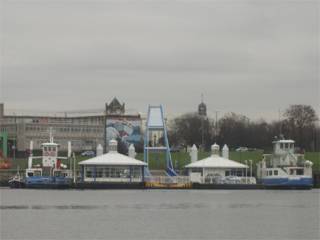 The South Shields ferry landing