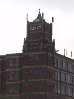 The tower of Goyt Mill