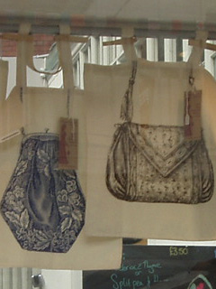 Printed bags by Showpony