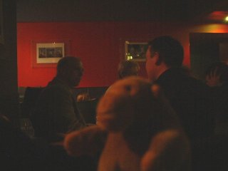 Mr Monkey in a club