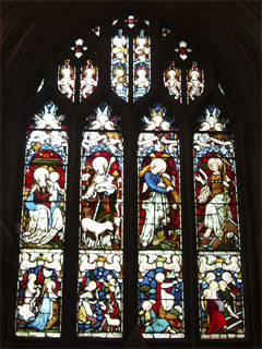 Part of the Handel window