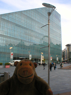 Mr Monkey waiting outside Urbis