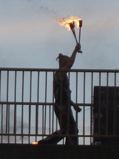 A third Flame Oz performer