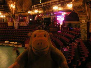 Mr Monkey looking around the circus