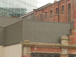 Water tanks atop the Pump House