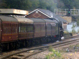 The Scarborough Flyer stopped at Wakefield Kirkgate