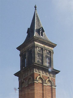 The bell tower of the Congregational Chapel