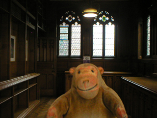 Mr Monkey in the Map Room