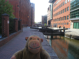 Mr Monkey looking at Lock 89