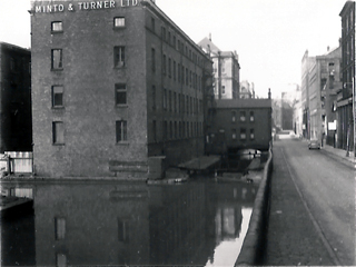 The view from the Minshull Street bridge in 1962