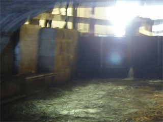 The lower lock gates of Lock 85