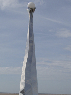 The Sculptural Element at the end of Southport Pier