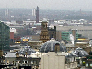 The Royal Exchange from the clock tower