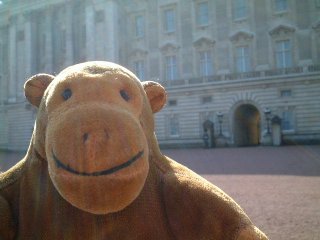 Mr Monkey in the Palace grounds
